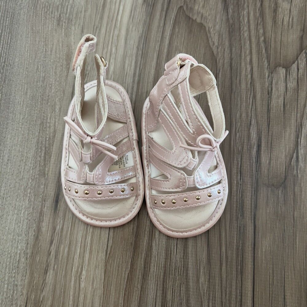 PLACE Infant Girl Pink Shoes Size 6-12M